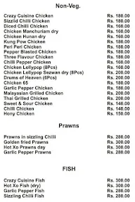 Nv Crazy Cuisine menu 4