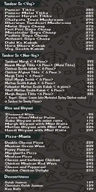 The Indian Grill menu 3