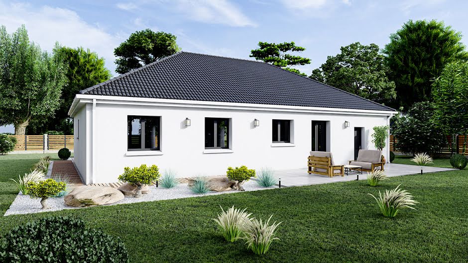 Vente maison neuve 4 pièces 87 m² à Longwy-sur-le-Doubs (39120), 192 409 €