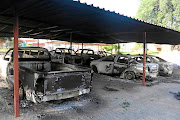 Vehicles belonging to Bushbuckridge municipality were burnt by residents at  Dwarsloop on Tuesday. 