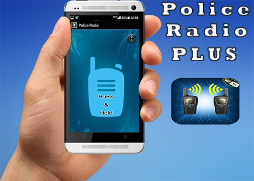Android application Police Radio Plus screenshort