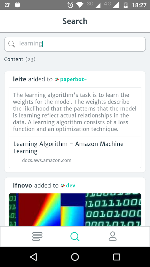    Paperbot- screenshot  