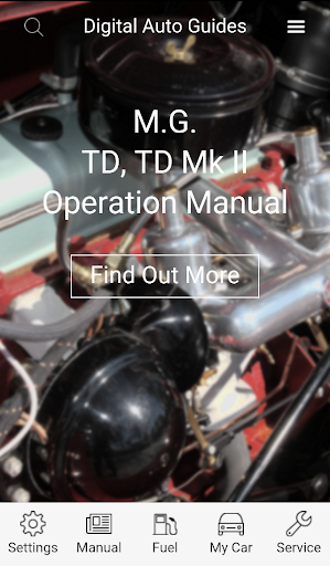 DAG M.G. TD Operation Manual