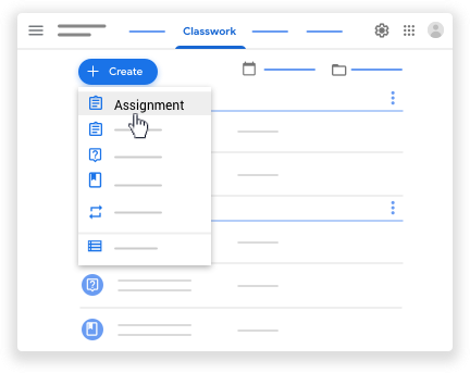 difference between assignment and quiz assignment in google classroom