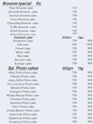 Cake Point 24X7 menu 1