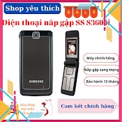 [Miễn Phí Ship] Điện Thoại Nắp Gập Samsung S3600I Cho Người Già - Bảo Hành 12 Tháng