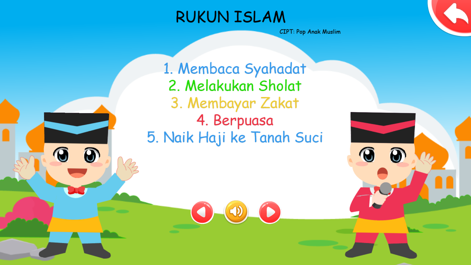 Lagu Islami Anak Muslim Android Apps Google Play Screenshot Gambar