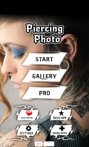 Screenshot Piercing Photo Editor