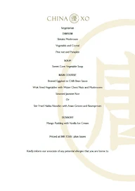 China XO - The Leela Palace menu 5