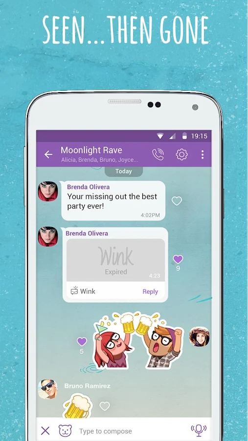  Viber Wink- screenshot 