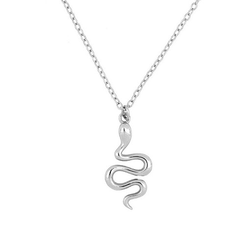 Title 4, Personalized Metal Copper Snake Earrings