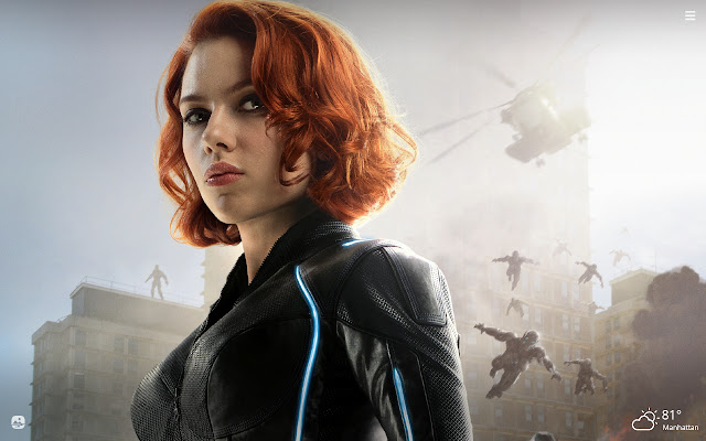 Black Widow Hd Wallpapers New Tab Theme