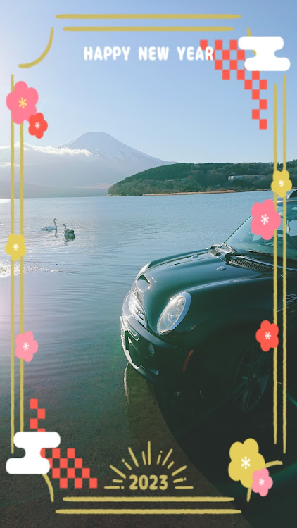 ミニ コンバーチブルのMINI・今年もよろしくお願いしますに関するカスタム事例の投稿画像1枚目