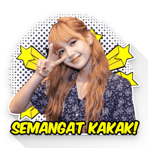 WA Sticker Terbaru Blackpink Bahasa Indonesia
