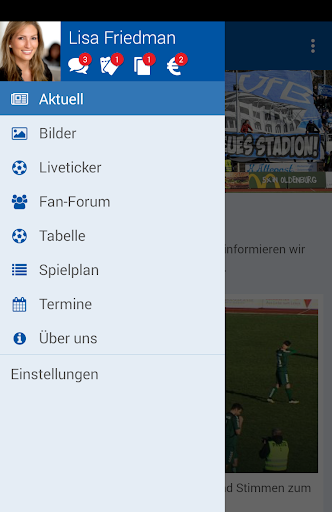 Screenshot VfB Oldenburg v. 1897 e.V.