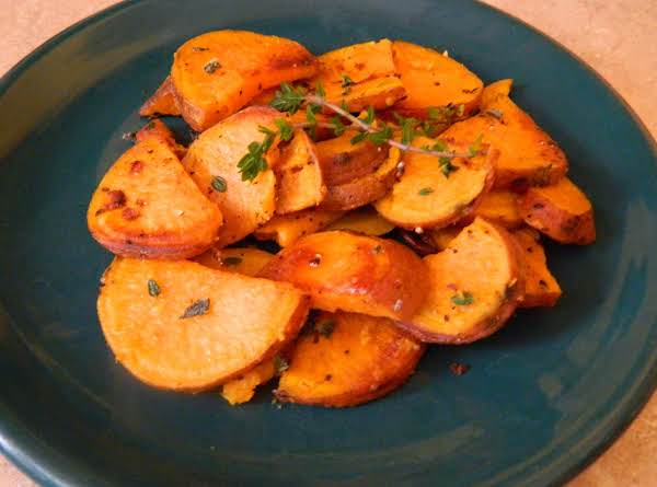 Sauteed Herbed Sweet Potatoes Recipe | Just A Pinch Recipes