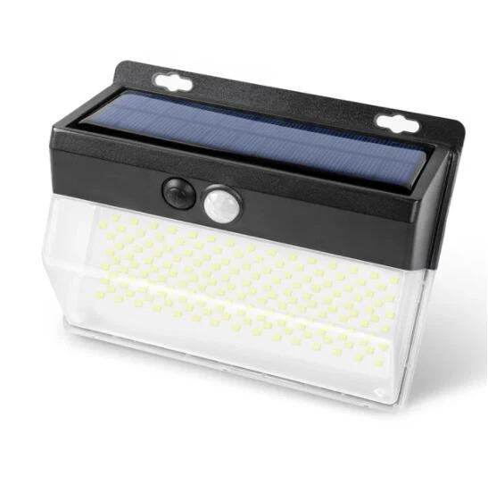 Lampada da parete solare per esterni 262, perfetta per giardini e cortili. Illuminazione a LED brillante, resistente alle intemperie, facile da installare e a basso consumo.