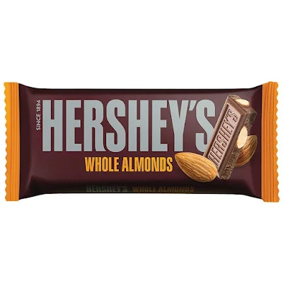 Hersheys Whole Almond Bar - 100 gm