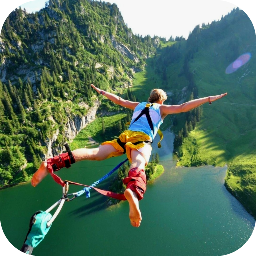 Bungee jumping.Live wallpaper 個人化 App LOGO-APP開箱王