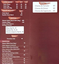 Pizza Wonder menu 2