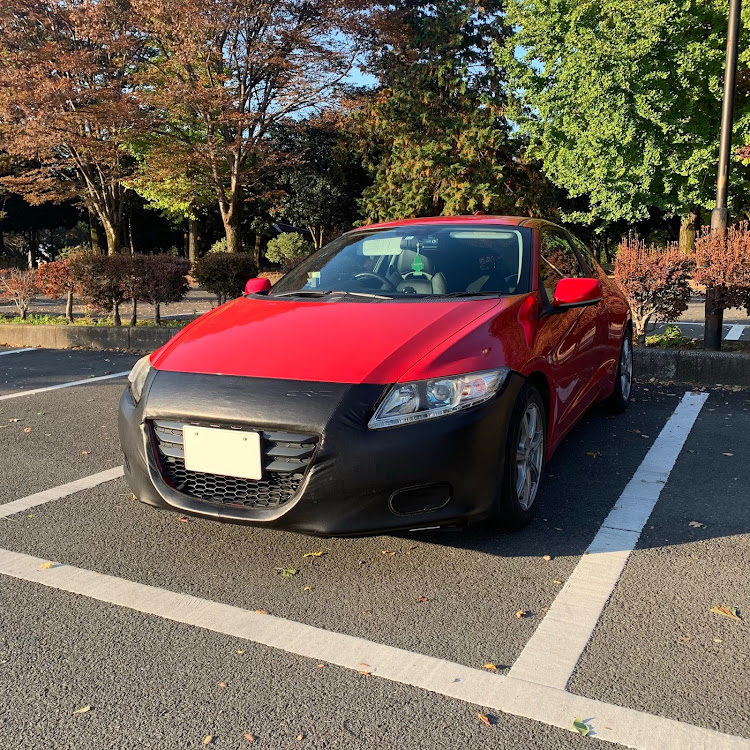 CR-Zの愛車の一番好きな角度・ノーズブラ・フロントエンドマスク・ノーズマスク・nosebraに関するカスタム事例の投稿画像1枚目