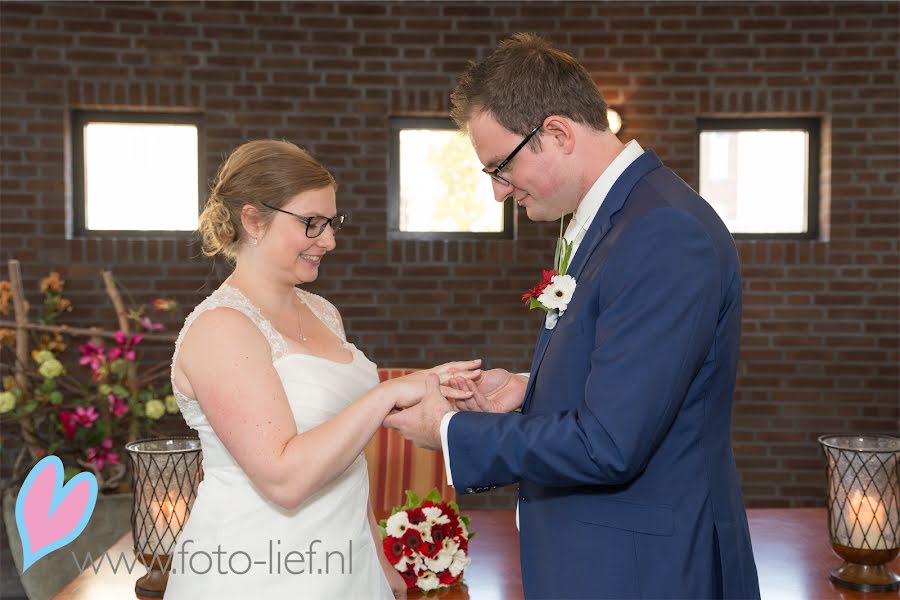 Photographe de mariage Martine De Kluiver (fotolief). Photo du 4 août 2019