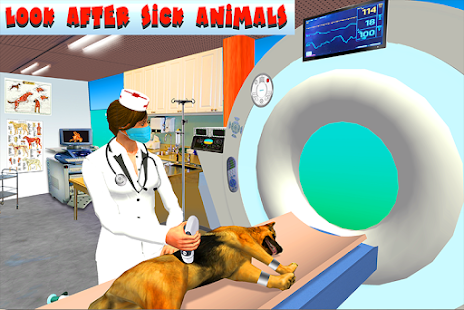 Animal Doctor Pet Vet Hospital Simulator 1.0 APK + Мод (Бесконечные деньги) за Android