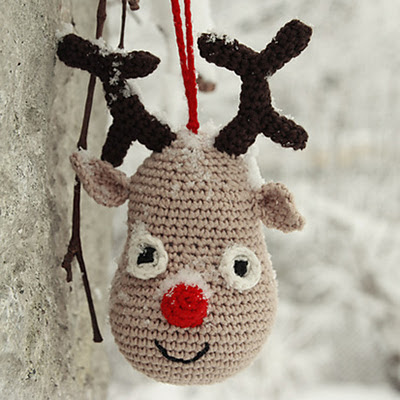 Free Crochet Patterns Christmas Ornaments @ crochetreasures