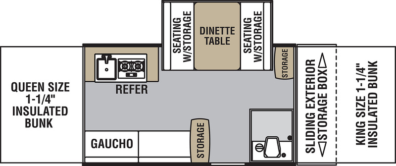 Viking Legend 2485SST Floorplan