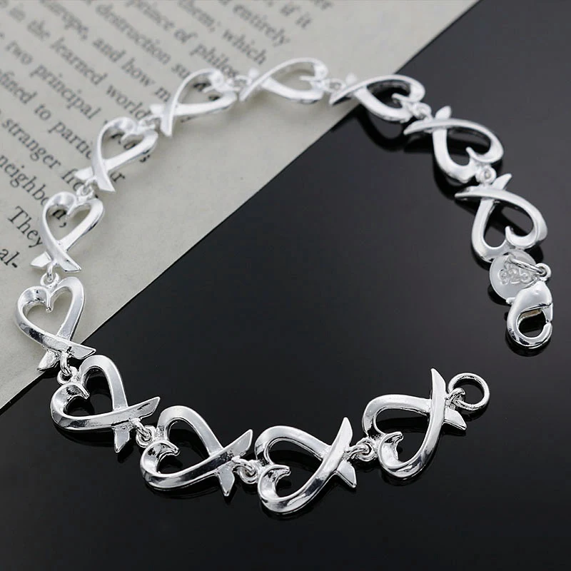 Title 1, Bracelet en algues marines en forme de cœur, st...