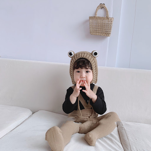 Title 6, Cotton high-waisted navel belt baby pantyhose, ...