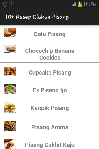 10+ Resep Olahan Pisang