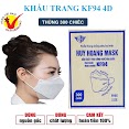 Thùng 300 Chiếc Khẩu Trang 4D Kf94 Kháng Khuẩn ( Shop Siêu Gia Dụng )