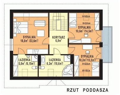 WB-0002 - Rzut poddasza