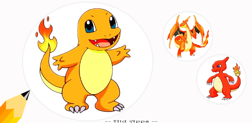 CapCut Tutorial como desenhar Charizard do Pokémon, passo á passo