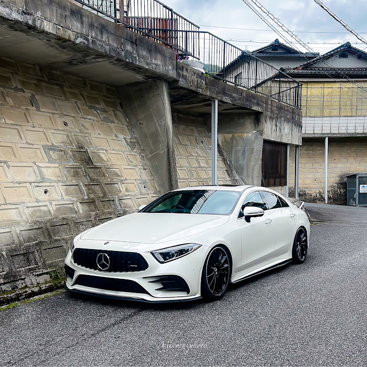 CLSクーペの広島・ベンツ・メルセデス・ベンツ・洗車・早起きに関するカスタム事例の投稿画像1枚目