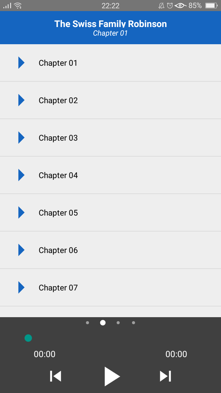 Audiobooks Player Screen 3