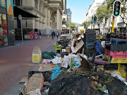 Cape Town flower marked on day one of the lockdown.