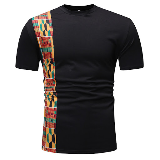 Title 6, Mens summer African style T-shirt