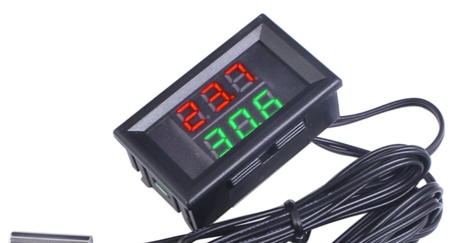 Title 2, Digital Thermometer for Car, Fish Tank Temperat...