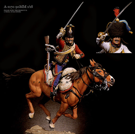Title 2, Elite Cavalry Double-Headed Resin Hand Soldier ...