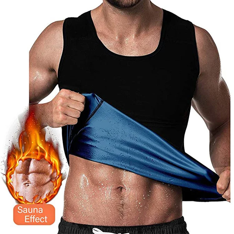 Men's and Women's Corset Violent Sweat Suit Belly Fitness Vest Waist Trainer Fat Burning Body Shaping Workout