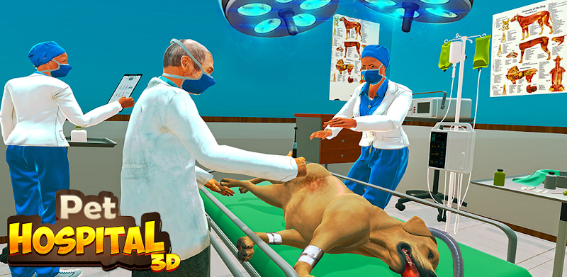 Pet Hospital Vet Clinic Animal Vet Pet Doctor Game