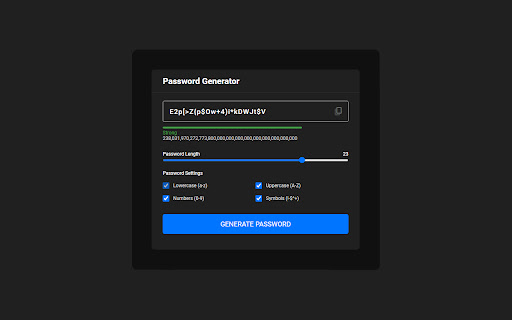 Password Generator