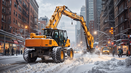 Screenshot Snow Excavator Truck Simulator