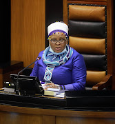 National Assembly speaker Nosiviwe Mapisa-Nqakula.