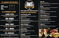 Jimis Burger menu 1