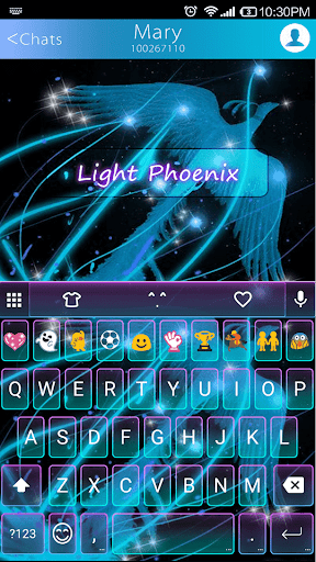 Phoenix Light Emoji Keyboard