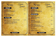 Dawat Durbar menu 1