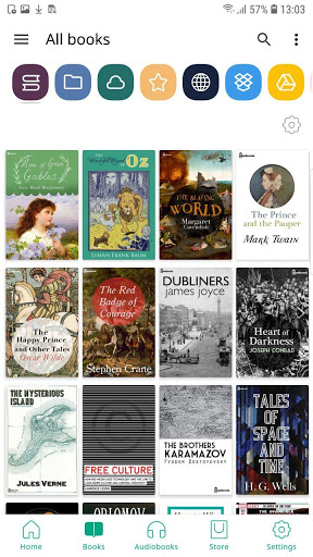 Screenshot PocketBook reader - any books